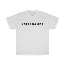 Load image into Gallery viewer, Hashtag Girl Gamer T-Shirt - White
