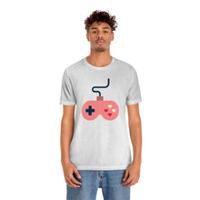 Load image into Gallery viewer, Minimalist Heart Game Valentine&#39;s Day T-Shirt - Silver (Lifestyle, Men&#39;s)
