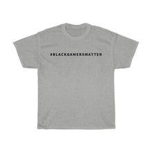 Load image into Gallery viewer, Hashtag Black Gamers Matter T-Shirt - Sport Grey
