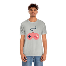 Load image into Gallery viewer, Minimalist Heart Game Valentine&#39;s Day T-Shirt - Ash (Lifestyle, Men&#39;s)

