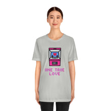 Load image into Gallery viewer, Gaming One True Love Arcade T-Shirt - Grey (Lifestyle)
