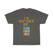 Load image into Gallery viewer, I&#39;d Rather be Arcade Gaming T-Shirt - Charcoal
