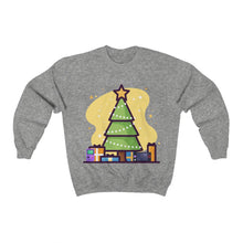 Load image into Gallery viewer, Gamer&#39;s Ugly Christmas Sweater - Tree (Grey)
