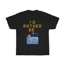 Load image into Gallery viewer, I&#39;d Rather be Gaming T-Shirt - Game Pad - Black

