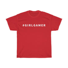 Load image into Gallery viewer, Hashtag Girl Gamer T-Shirt - Red
