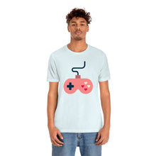 Load image into Gallery viewer, Minimalist Heart Game Valentine&#39;s Day T-Shirt - Heather Ice Blue (Lifestyle, Men&#39;s)
