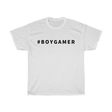 Load image into Gallery viewer, Hashtag Boy Gamer T-Shirt - White
