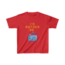 Load image into Gallery viewer, I&#39;d Rather be Gaming Retro Game Pad Kids T-Shirt
