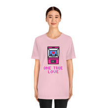 Load image into Gallery viewer, Gaming One True Love Arcade T-Shirt - Pink (Lifestyle)
