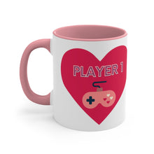 Load image into Gallery viewer, Player One Valentine&#39;s Day Mug - Front
