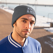 Load image into Gallery viewer, Average Gamer Embroidered Knit Beanie (Lifestyle 2)
