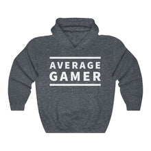 Load image into Gallery viewer, The Quintessential Average Gamer Hoodie - Heather Navy
