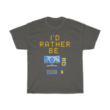 Load image into Gallery viewer, I&#39;d Rather be PC Gaming T-Shirt - Charcoal
