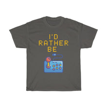Load image into Gallery viewer, I&#39;d Rather be Gaming T-Shirt - Game Pad - Charcoal
