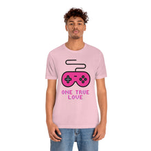 Load image into Gallery viewer, Gaming One True Love Retro Controller T-Shirt - Pink (Lifestyle, Men&#39;s)
