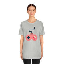 Load image into Gallery viewer, Minimalist Heart Game Valentine&#39;s Day T-Shirt - Ash (Lifestyle)
