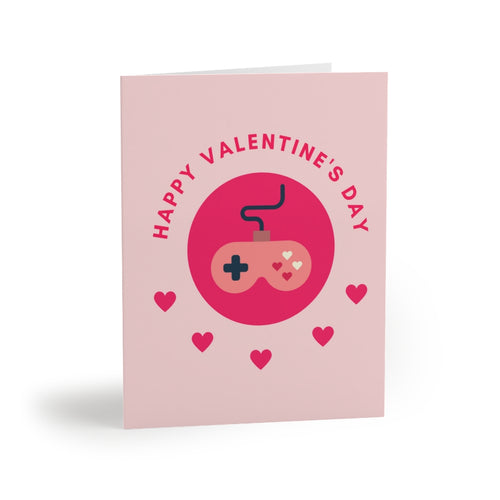 Happy Valentine's Day Video Game Valentine's Cards (Front)