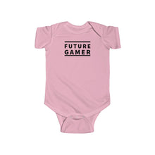 Load image into Gallery viewer, Future Gamer Infant Fine Jersey Bodysuit (Pink)
