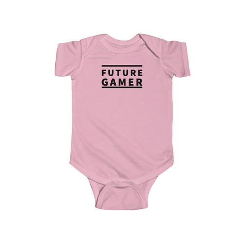 Future Gamer Infant Fine Jersey Bodysuit (Pink)