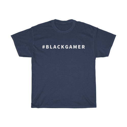 Hashtag Black Gamer T-Shirt - Navy