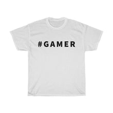Load image into Gallery viewer, #Gamer Gaming T-Shirt - Two Average Gamers
