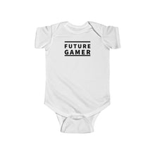 Load image into Gallery viewer, Future Gamer Infant Fine Jersey Bodysuit (White)
