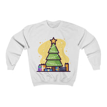 Load image into Gallery viewer, Gamer&#39;s Ugly Christmas Sweater - Tree (White)
