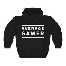 Load image into Gallery viewer, The Quintessential Average Gamer Hoodie - Black
