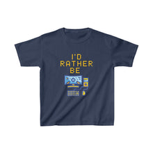 Load image into Gallery viewer, I&#39;d Rather be PC Gaming Kids T-Shirt - Navy
