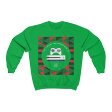 Load image into Gallery viewer, All I Want For Christmas is an xBox Sweatshirt (Green)
