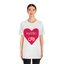 Load image into Gallery viewer, Player One Gamer T-Shirt - Ash (Lifestyle)
