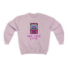 Load image into Gallery viewer, Gaming One True Love Valentine&#39;s Day Sweatshirt - Light Pink
