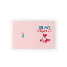 Load image into Gallery viewer, Be My Player Two Video Game Valentine&#39;s Cards (Open Back)

